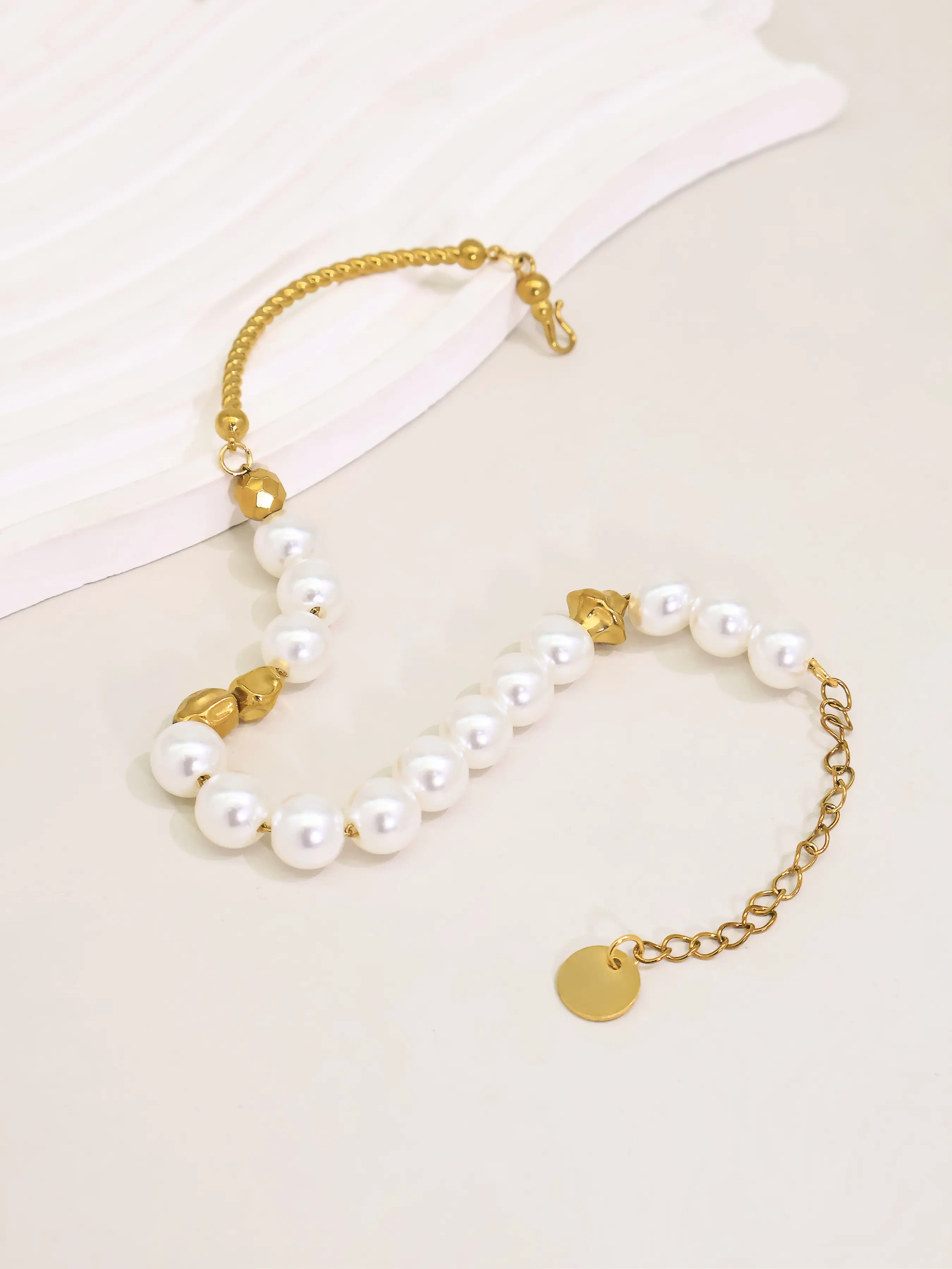 Adjustable Foot Chain, Casual Style, Copper Material, Random Print, Choking Hazard Warning, All Seasons, Batch Number Liyuan 10