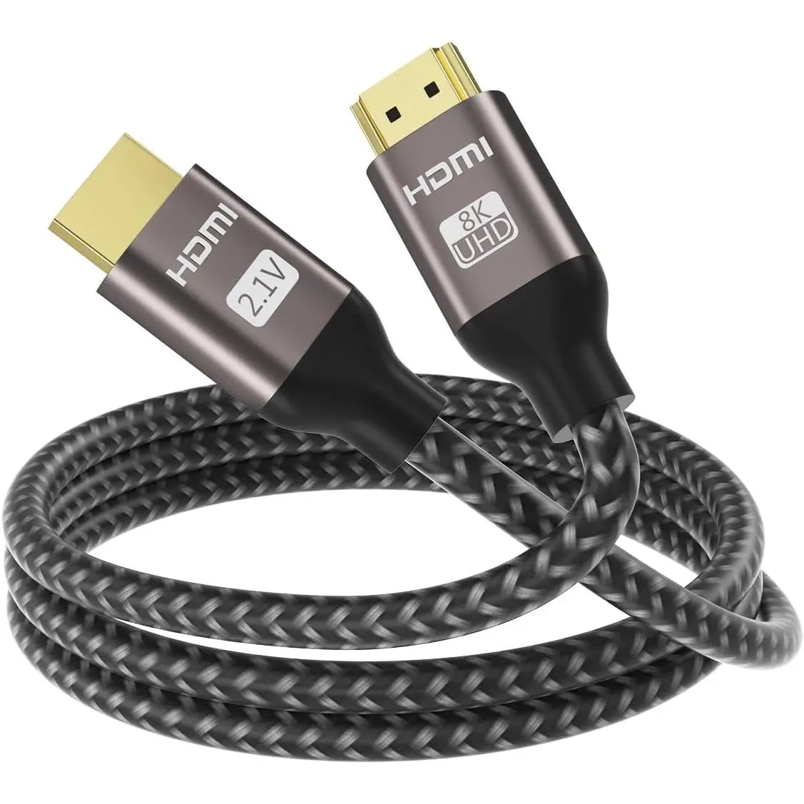 8K@60Hz HDMI Cable 4K@120Hz, 48 Gbps HDCP2.2& 2.3, Ultra High Speed HDMI Certified-[3.3FT/1M]