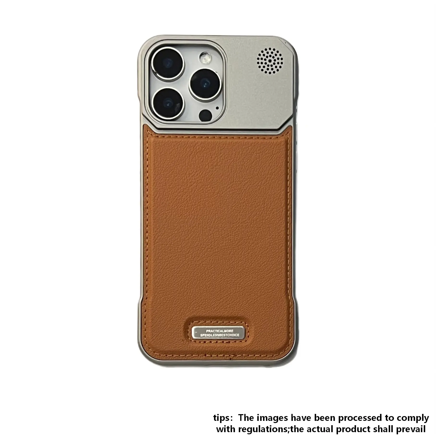 Borderless Leather Phone Case, Smartphone Shell for iPhone 17 Pro Max/16/15/14/13/12, Builtin fragrance, fast heat dissipation, business design, builtin strong magnets, compatible with car magnetic mounts and magnetic wireless charging