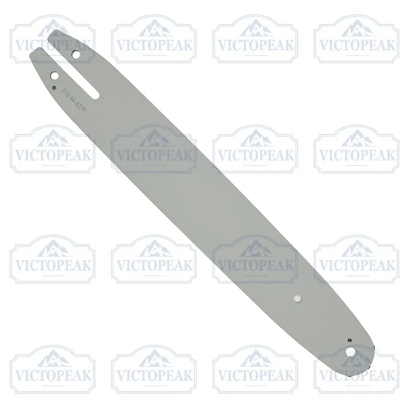 Victopeak 12 Inch 3/8LP 44 Drive Links Open Slot Chainsaw Guide Bar, Model A12-44-507P Professional Replacement Guide Bar Specially Designed for Pole Pruner / Pole Saw, Wear Resistant Hardened Steel Guide Bar for Tree Trimming & Yard Maintenance
