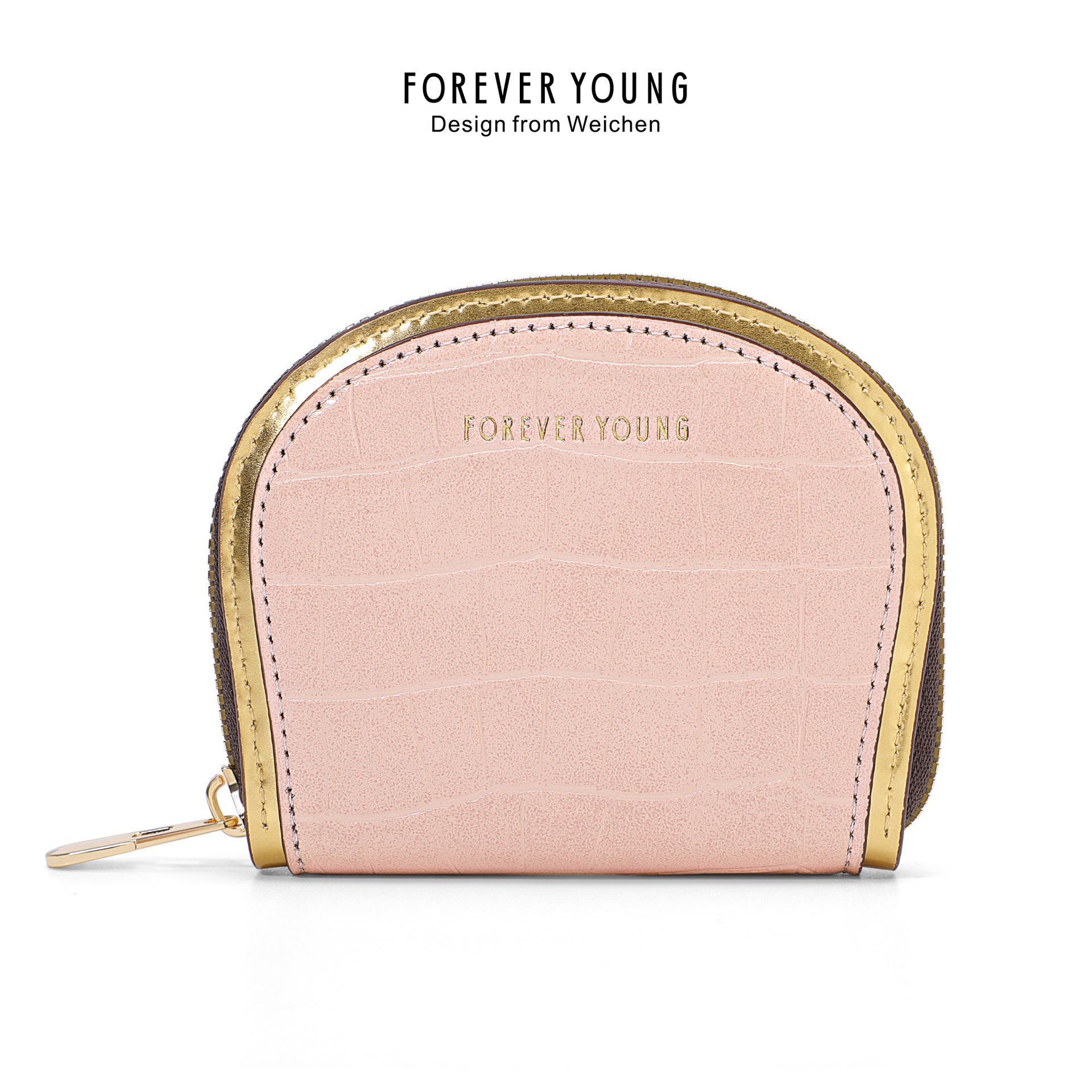E8313 New style stone-patterned small wallet, a stylish PU multi-card slot card bag, a large-capacity coin purse for women.