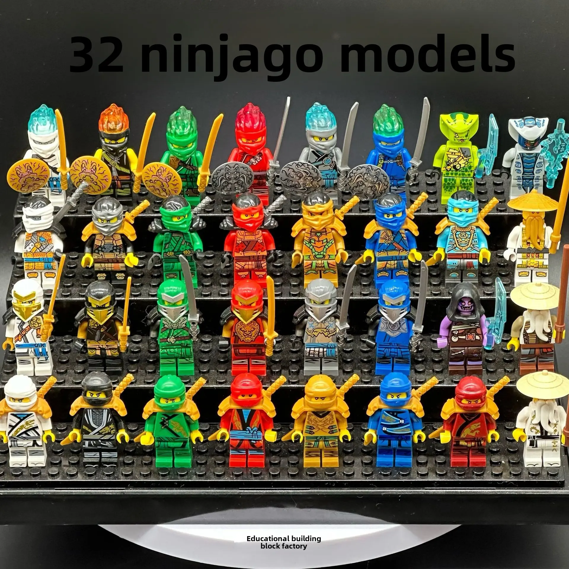 Fantasy masked minifigure building block characters matched with two-wheeled vehicle models, universal compatible building blocks, high-quality educational DIY assembly gift box set for boys