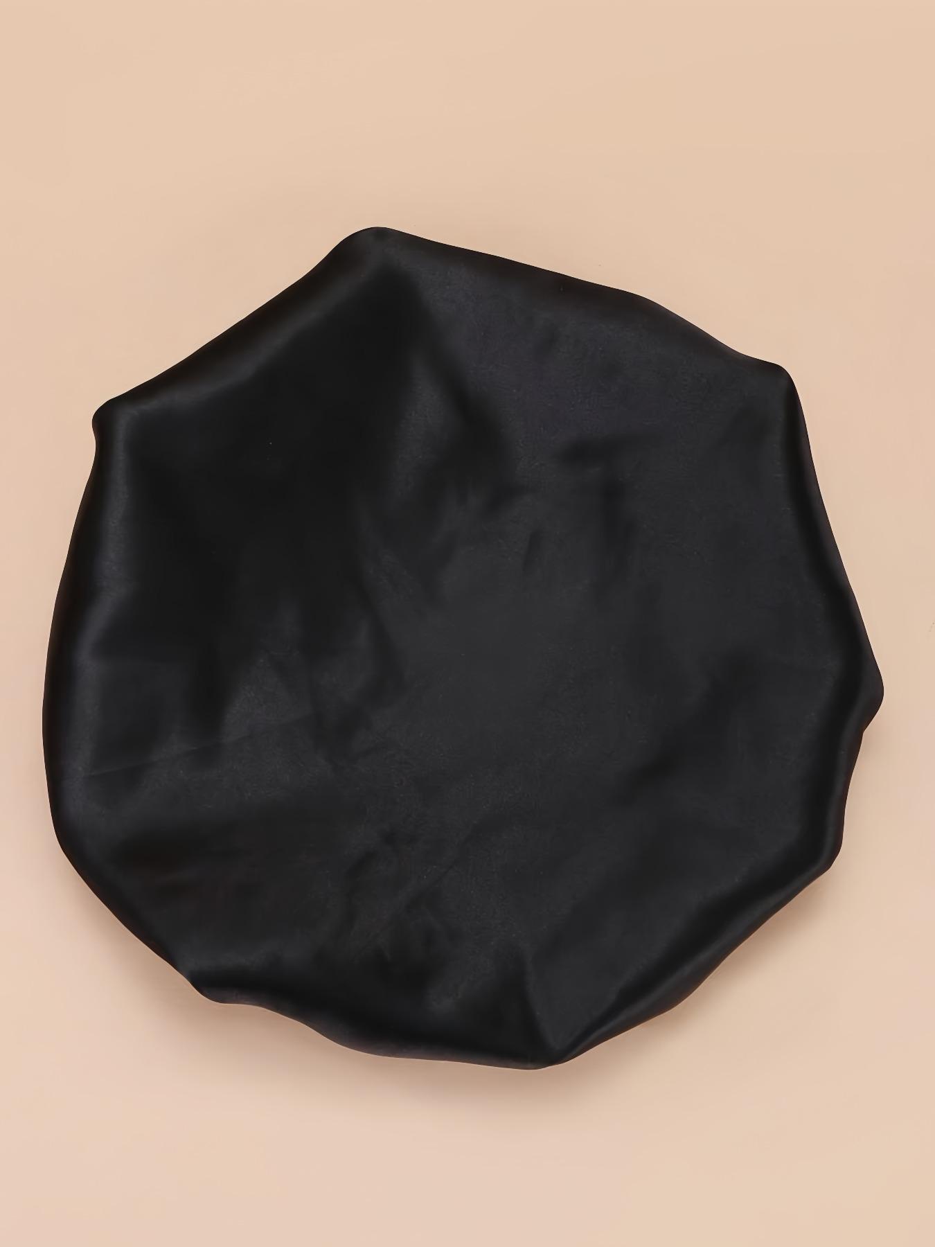 2 Pack Beauty Hair Care Caps Single Color Sleep Hats, Comfortable Head Protection, Ideal for Nighttime Use, Soft Material, Easy to Wear, Sleeping Bonnet