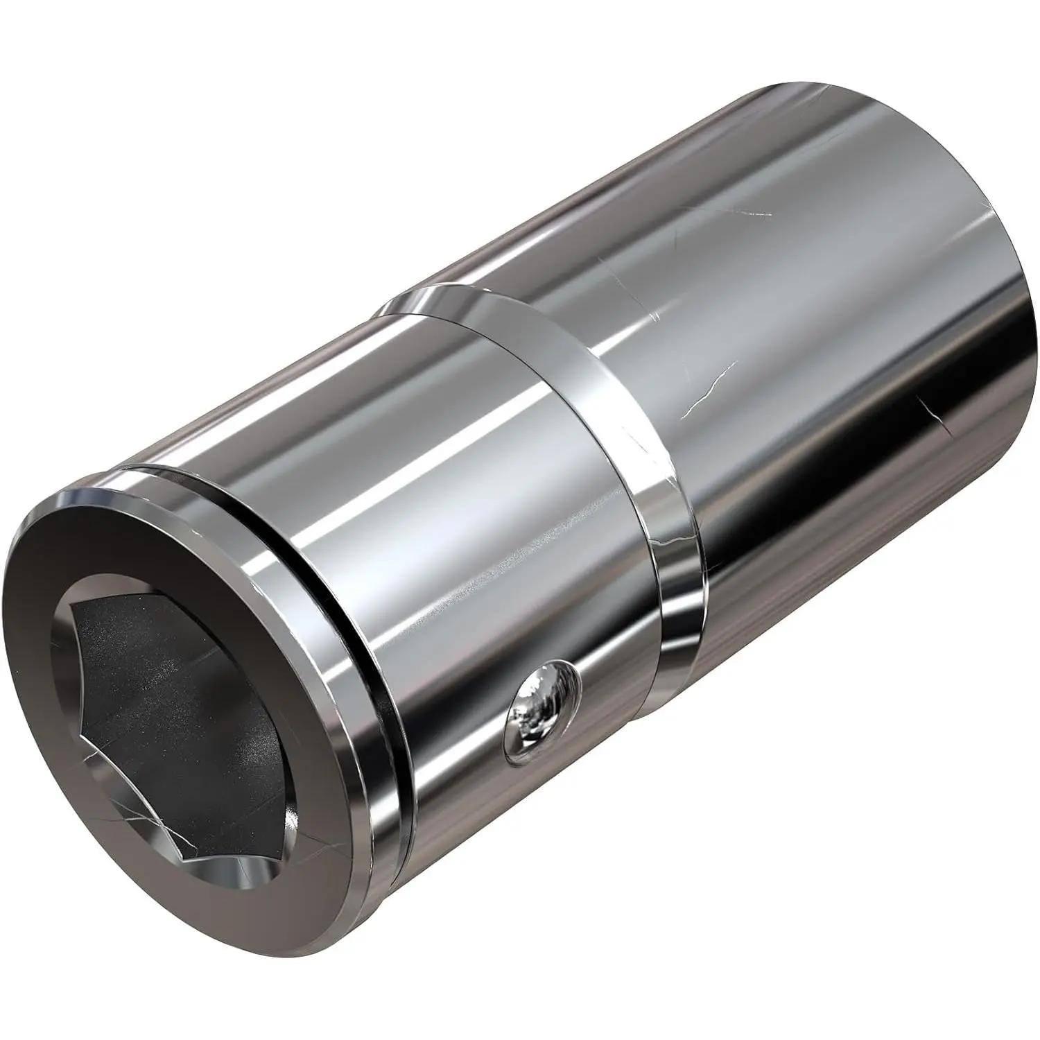 1/4" Square to 1/4" Hex Bit Holder Socket, Compatible with  Rivet Nut Drill Adapter Kit