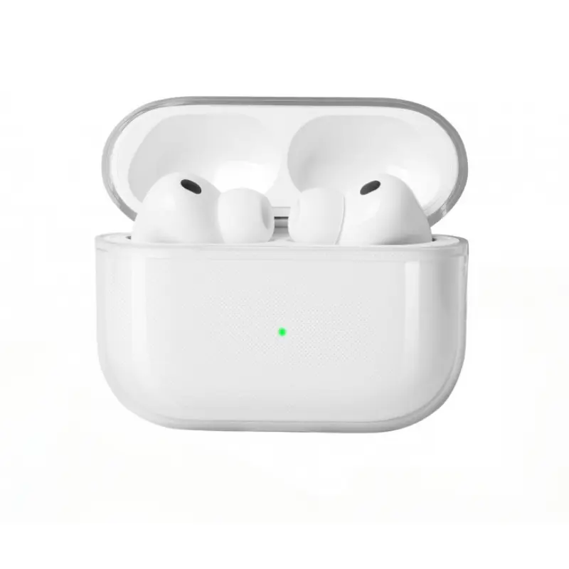 Premium TPU Case with Protection for AirPods 1/2/3/4, AirPods Pro 2/3 ,airpods 4 case -Medium-Firm, High-Transparency, airpods case,Long-Term Anti-Yellowing, Anti-Detachment Upper Lid Design, Wireless Charging Compatible
