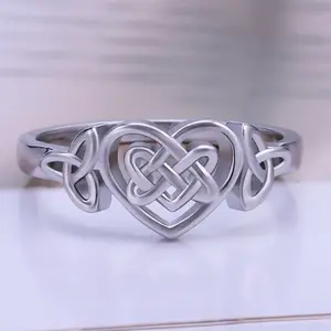 Women's Celtic Knot Ring • Viking Ring • Celtic Ring
