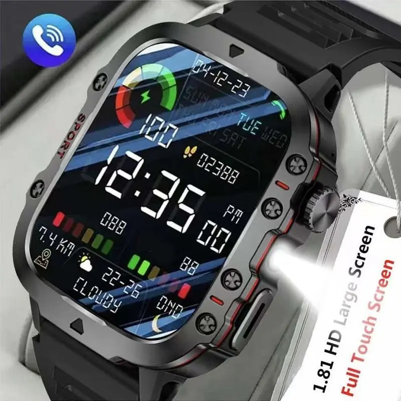 Smart Watch, Multiple Sports Modes, Faint Tracker, Wireless Calling, Message Reminder View, Multiple App Reminders, Multifunctional Fitness Device for Men and Women, Suitable for Men/Women