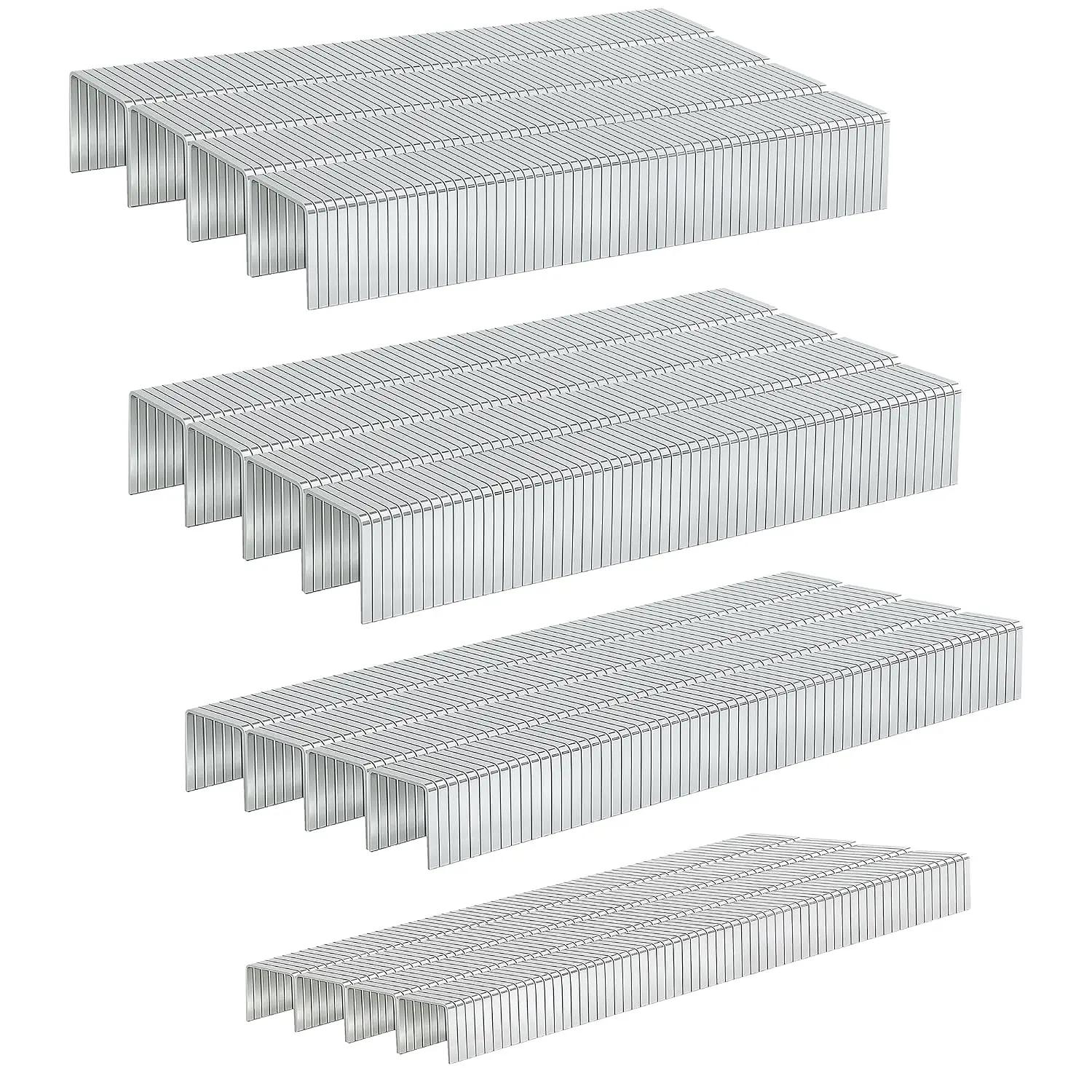 20 Guage 304 Stainless Steel T/50 ,4 Sizes  Size Project Pack for Staple  or T-50 Stapler (5/16"+3/8"+1/2"+9/16"-1344 pcs)