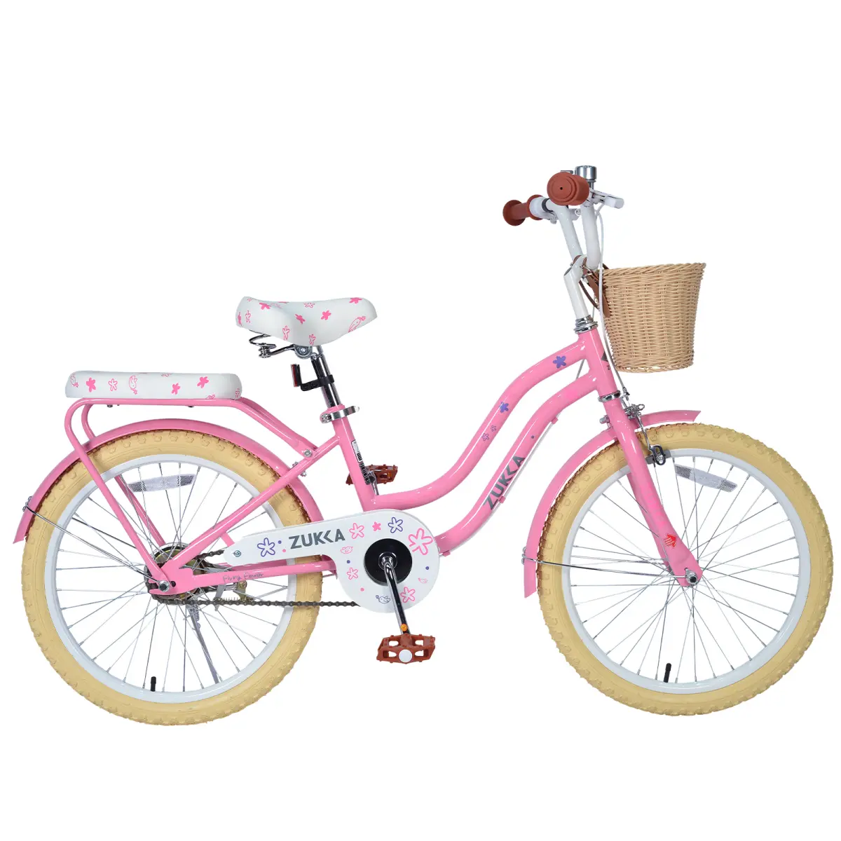 AobtkelMultiple Colors,Girls Bike with Basket for 7-10 Years Old Kids,20 inch  wheel ,No Training Wheels Included