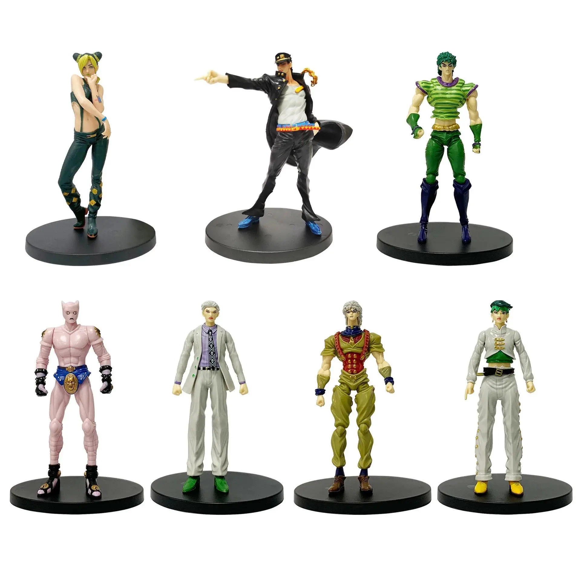 JoJo's Bizarre Adventure Jolyne Cujoh Jonathan Joestar Kujo Jotaro Dio Brando Action Figure Model Collection Toys 17CM Popular toys 2026 Hot selling toys