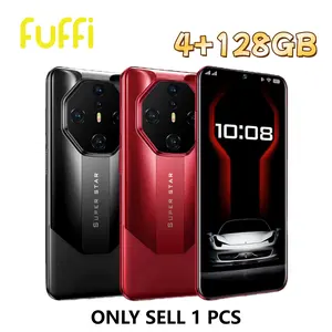 FUFFI fashionable smart phone, global 4G network, 6.53-inch high-definition screen, 4GB RAM, 128GB ROM, octa-core processor, dual SIM dual standby, 4000 mAh battery, 16MP + 16MP pixels, Android system phone