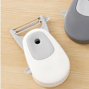 Three-In-One Peeler, Multi-Functional Kitchen Tool, Fruit Slicer, Potato and Vegetable Scraper, Small Kitchen Utensil, Peel Knife