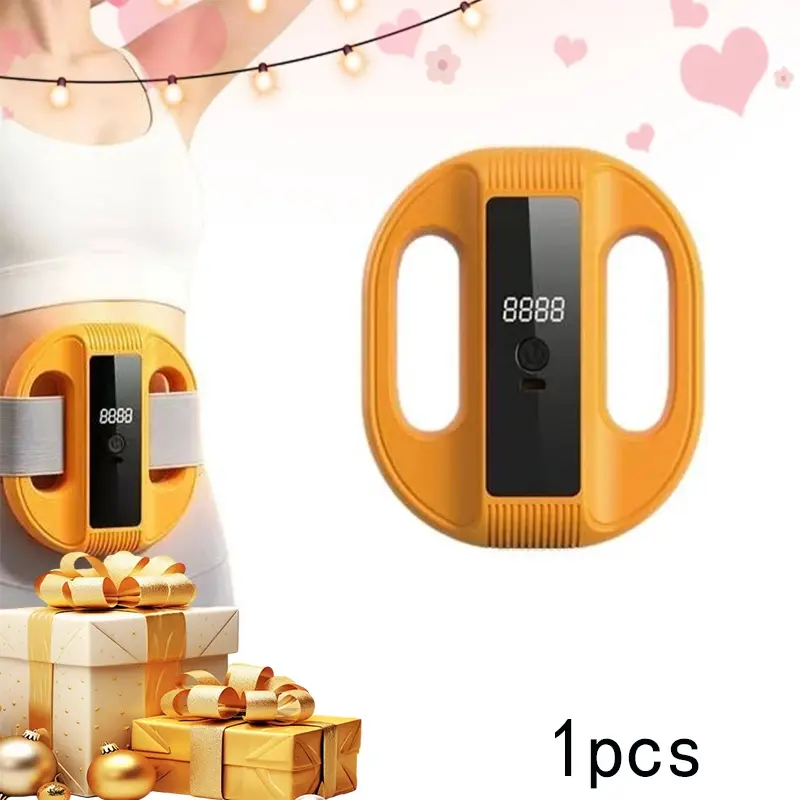 New portable fascia ring massager with bilateral vibrating muscle massage belt and full body relaxation and recovery device, suitable for fitness, Cordless Fascial Ring