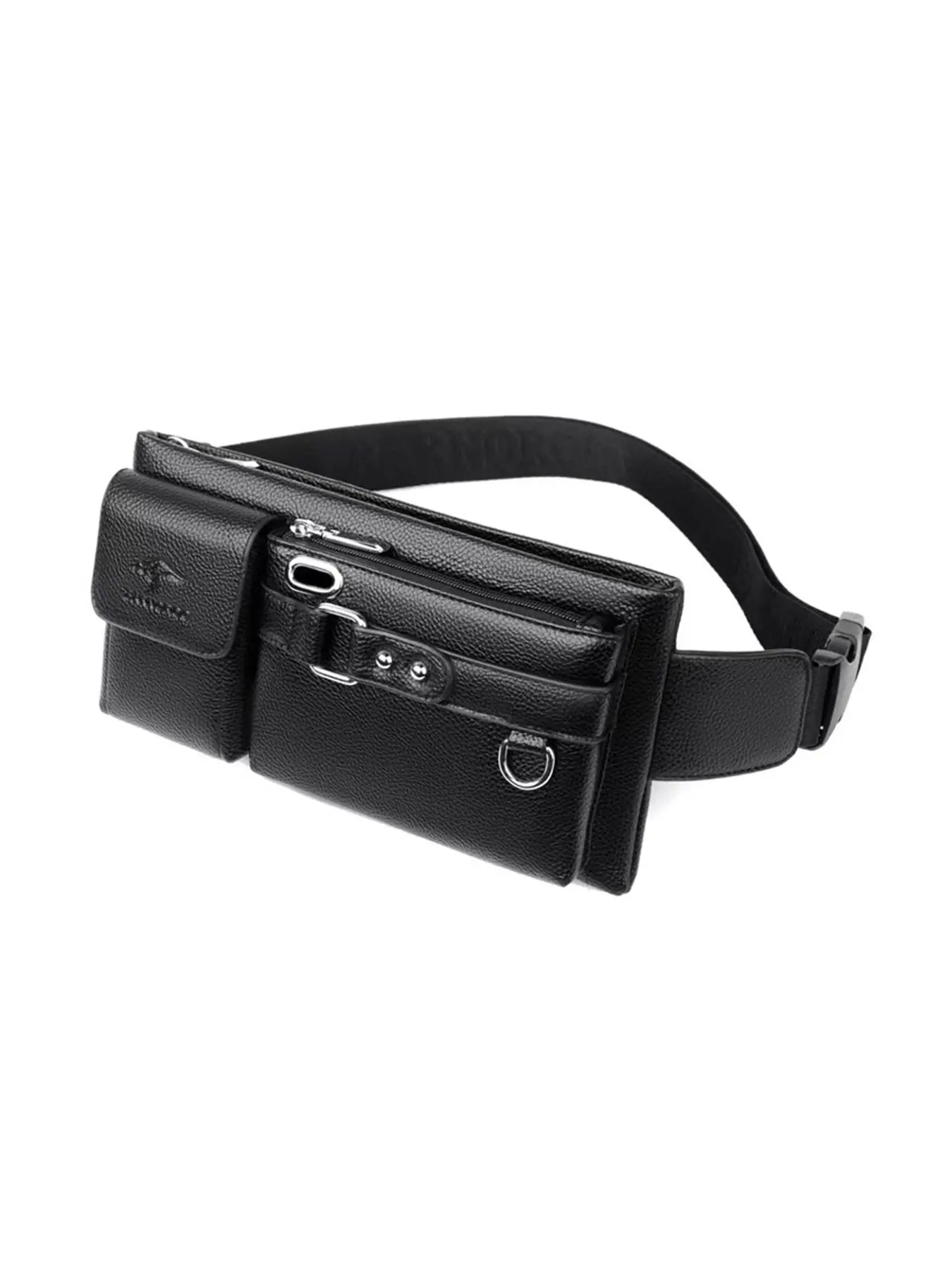 Men's Waist Bag Phone Pouch, Soft Leather Crossbody Chest Pack, Multi-Functional Single Shoulder Casual Wallet, Stylish & Practical Accessory