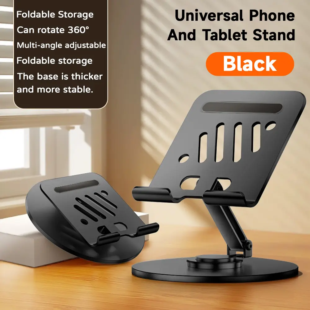 Colorful Tablet Stand And Base Multi Color Optional Anti Slip Stable Adjustable Desktop Stand Universal For Tablet Phone Ipad Samsung Tab Portable Folding Foldable Stand For Home Travel Office Use Phone Stand Holder