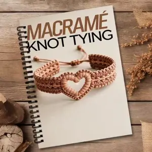 Complete Knotting Tutorial Handbook, Beginner to Advanced, Step-By-Step Guide, Single Knot Practice, Complex Patterns, 3D Shapes