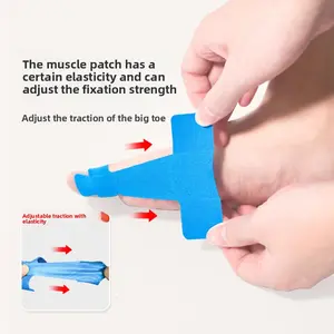 Toe valgus correction muscle sticker Pre-slitting muscle sticker Elastic sticker protection Anti-wear fixed support No trace protection