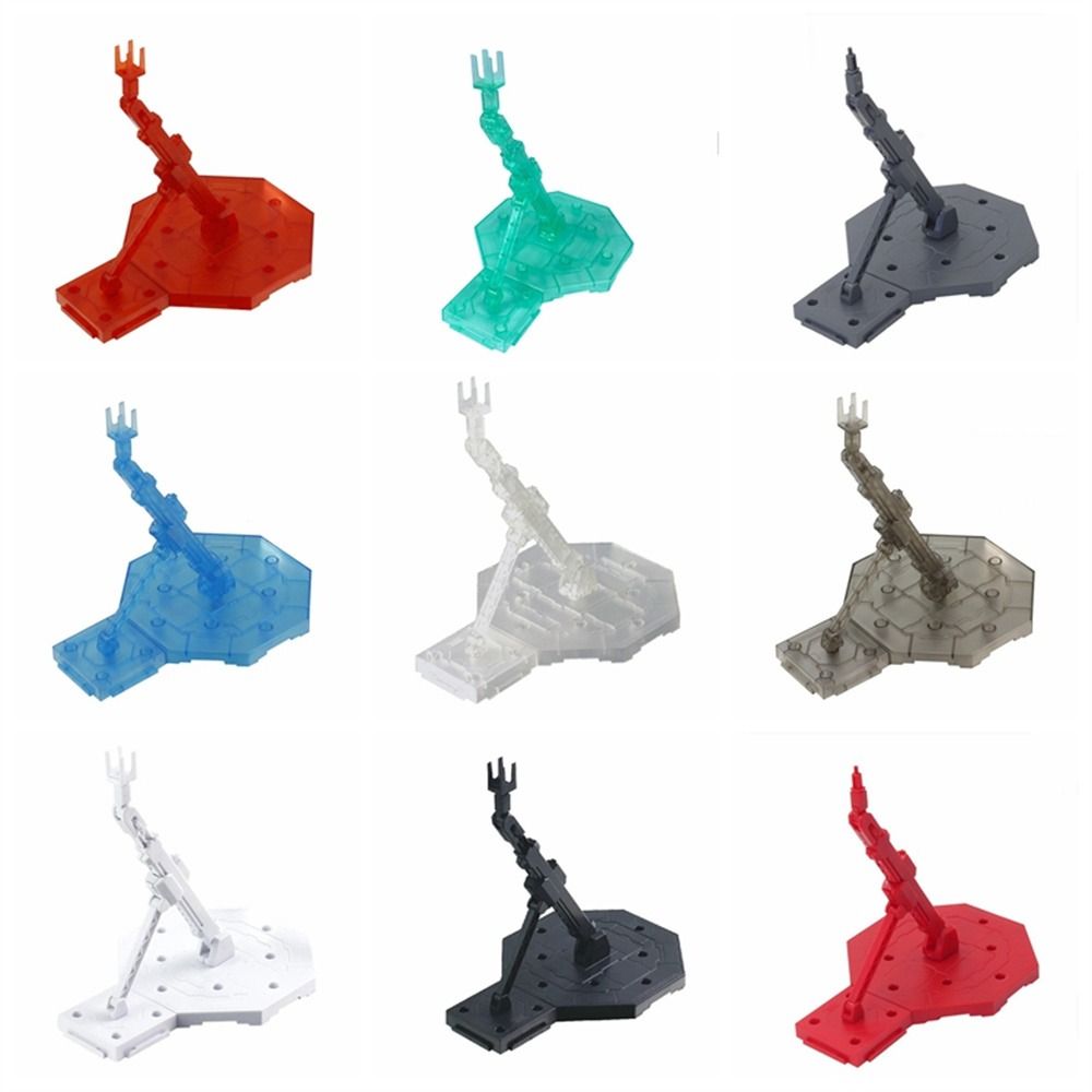 Adjustable Action Figure Base Robot Figure Easy Assembly Model Toy Bracket Universal Clear Figure Display Stand HG/MG/BB/SHF