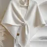 Women's Solid Color Scarf, Casual Soft Comfortable for Daily Wear, Fashion Accessories for Women & Girls, Trendy Solid Shawl