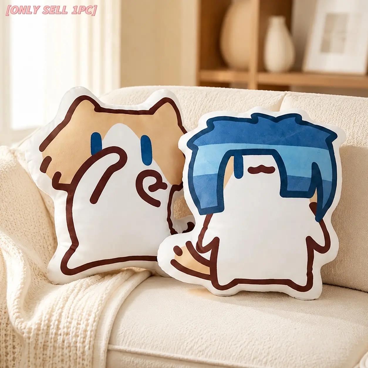 Monthly Salary Cat Plush Pillow, Funny Meme Cat Home Decorative Cushion Plush Toy, Ultra Soft Stuffed Kawaii Cat Throw Pillow for Bedroom, Sofa, Gaming Room Decor, Stress Relief Cute Comfort Gift for Girls, Teens