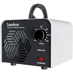 Ozone Generator 90000mg/h for Up to 6000 Sq Ft, High-Capacity Commercial Ozone Machine with Timer, Portable Air Purifier & Deodorizer for Home, Basement, Smoke, Pets, Car, Office