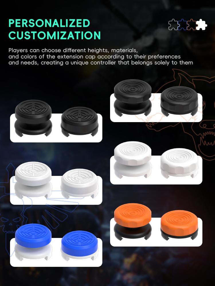 Joystick Replacement Parts Thumb Sticks Botton for PS5 Controller Analog Stick Cap for PS5 Gamepad
