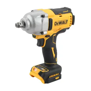 DEWALT 900N.m Brushless Cordless Impact Wrench 1/2 Inch Drive For Automobile Maintenance Mechanical Assembly And Construction Installation High Torque Output Multi Speed Control Sturdy Body And Stable Working Performance