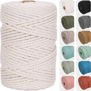 4mm 109yards Macrame Cord  Color  Rope for Wall ,  Hangers, Crafts, Knitting