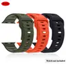 Silicone Smartwatch Band, 3-Pack Replacement Strap, Smartwatch Straps, Compatible with Apple Watch 49mm/45mm/44mm/42mm (Band Only)