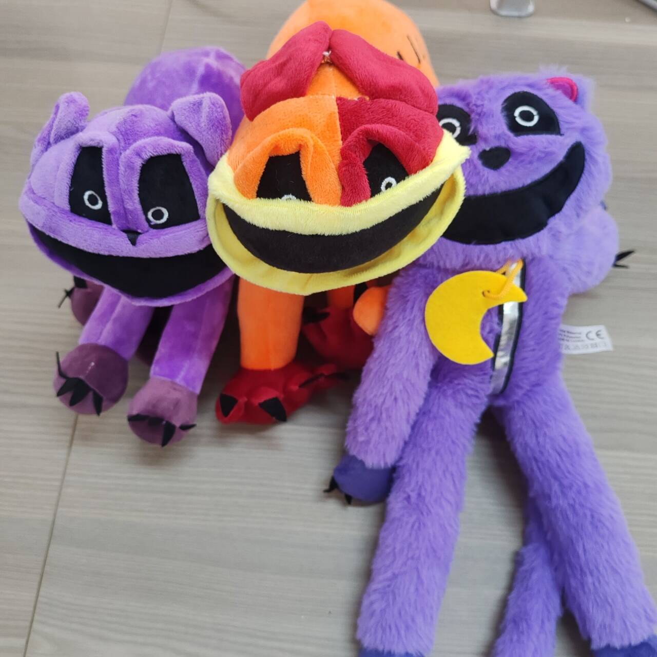 Hot Kawaii Soft Stuffed Bearhug Plushie Doll Smiling Critters Design Catnap Dogday Plush Toy for Kids Children's Gift Decoration