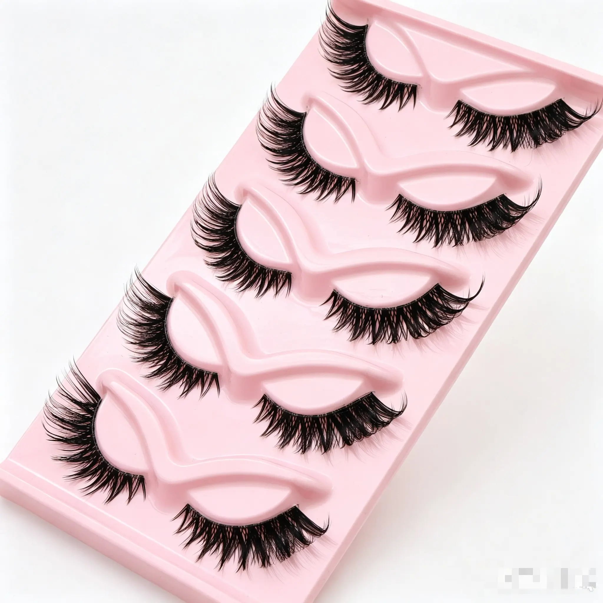 10 Pairs Fox Eye Lashes, 6D Long False Eyelashes, Natural Soft Reusable, Formaldehyde-Free, Perfect for Parties and Daily Wear