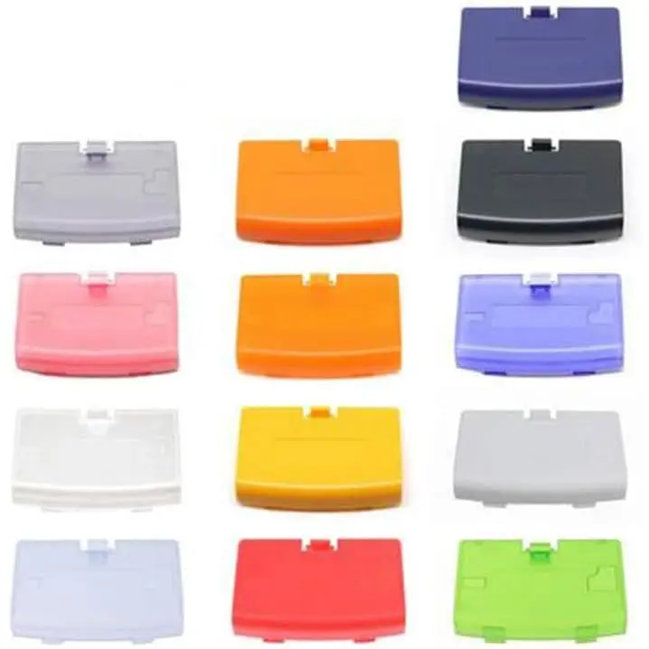 Pack  Door Cover Lid Case for Gameboy Advance GBA Console Accessories  (Clear)