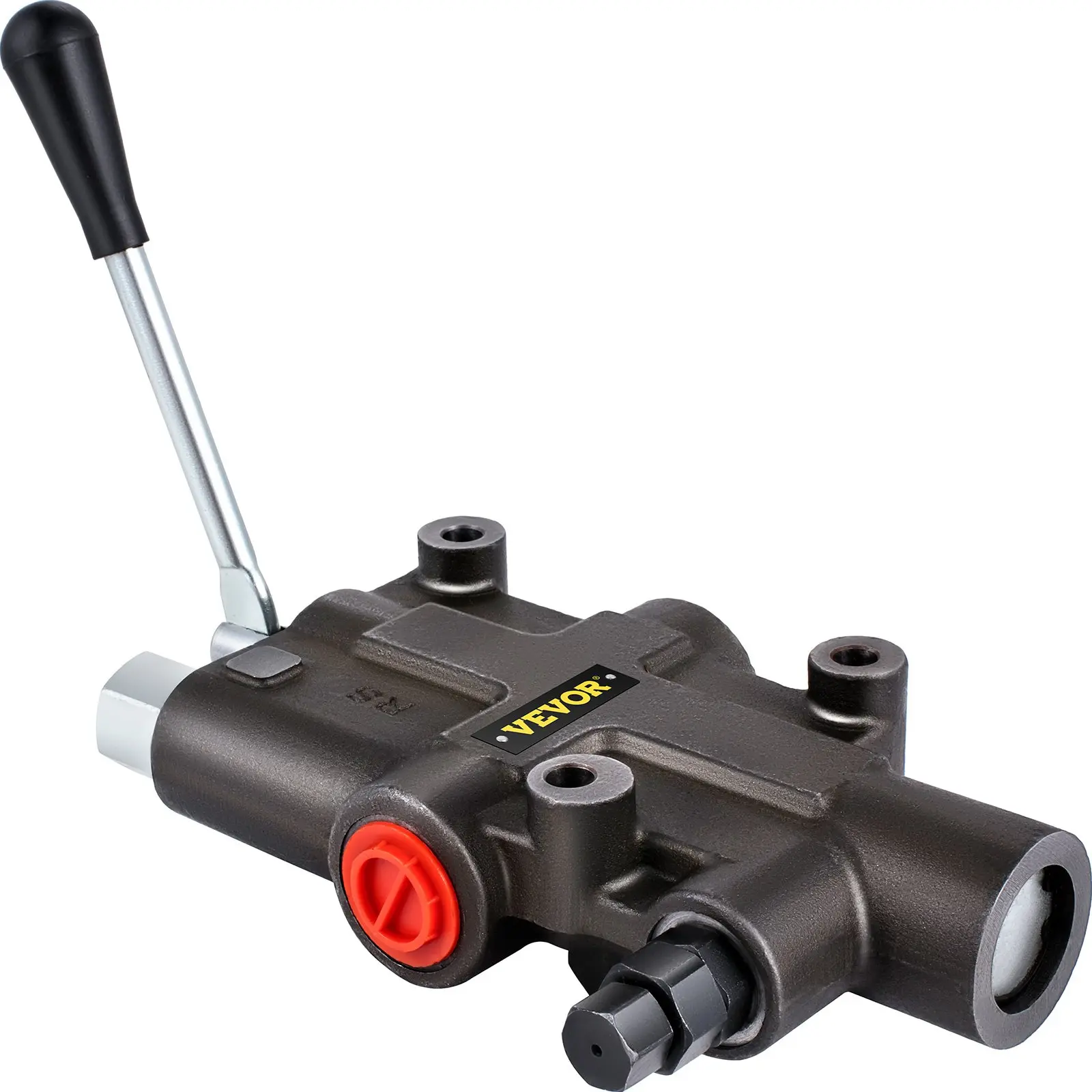 【DealsForYouDays】VEVOR Hydraulic Directional Control Valve, 1 Spool Hydraulic Spool Valve, 21 GPM Hydraulic Loader Valve, 3600 PSI Directional Control Valve, Hydraulic Valves And Controls For Tractors Loaders Tanks