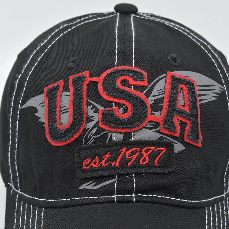 2026 New Embroidered Baseball Cap USA 1987 Baseball Cap Duckbill Cap