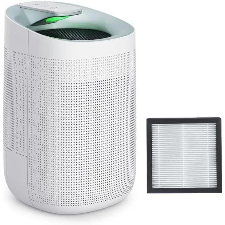 1000ml Dehumidifier w/Air Purifying Function | Wifi App Control Auto Shut Off True HEPA Filter for Bedroom Bathroom