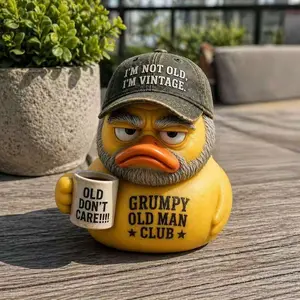 The Rock Tribute Duck 3D Printed, Unique Gift Idea, Perfect for Music Lovers, Collectible Item, Ideal for Fans of Iconic Artists
