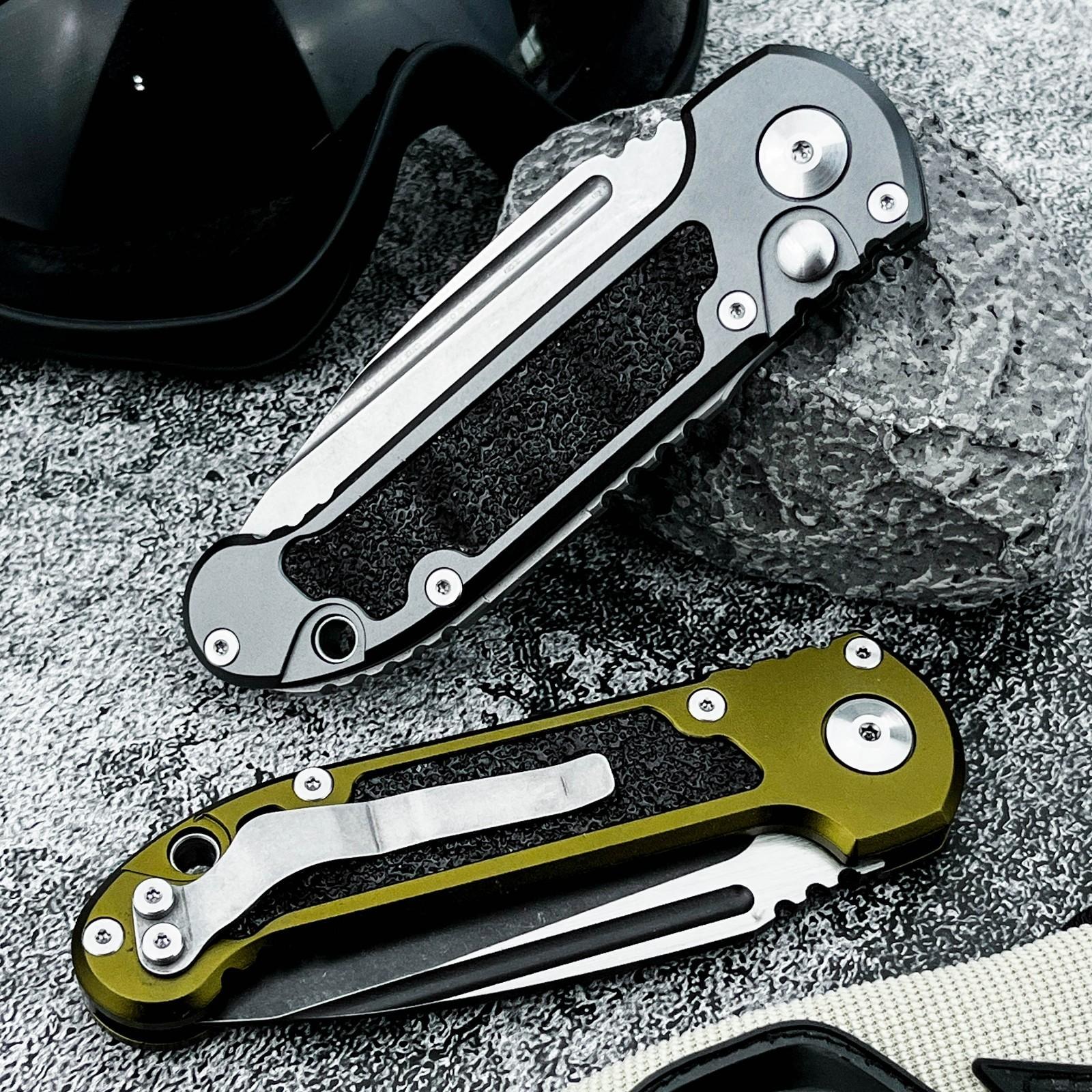 UDT Gen III Multifunctional Folding Pocket Knife with D2 Steel Blade and Aluminum Handle Men's Gift Outdoor Camping Fishing and EDC Tool Perfect for Everyday Carry