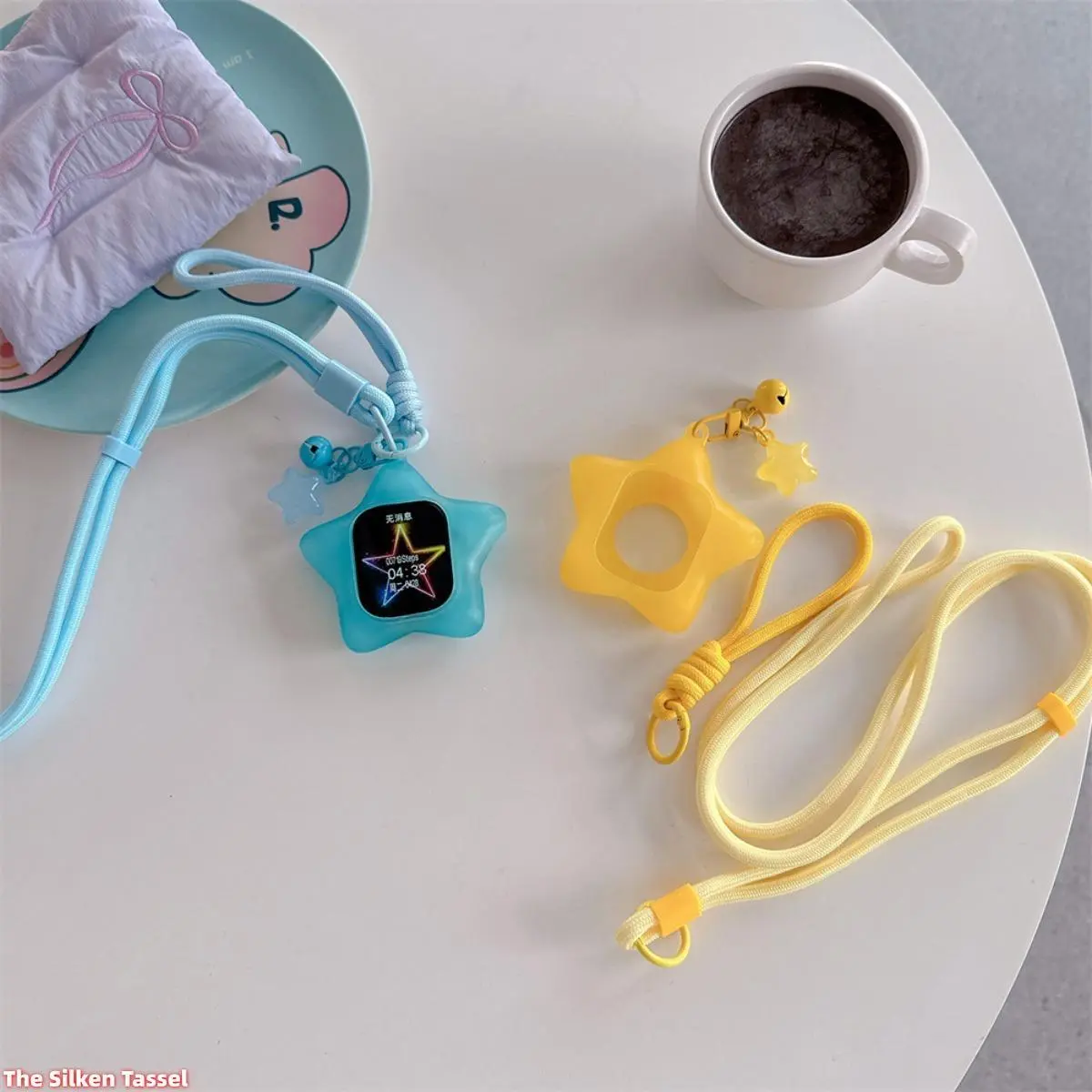 Glow in the Dark Stars Shockproof Protective Case for Apple Watch Series 1-11, Ultra, SE All Models, Summervibes Sports Wristband Accessory (Watch Not Included) Protection Cover tiktokshopbacktoschool