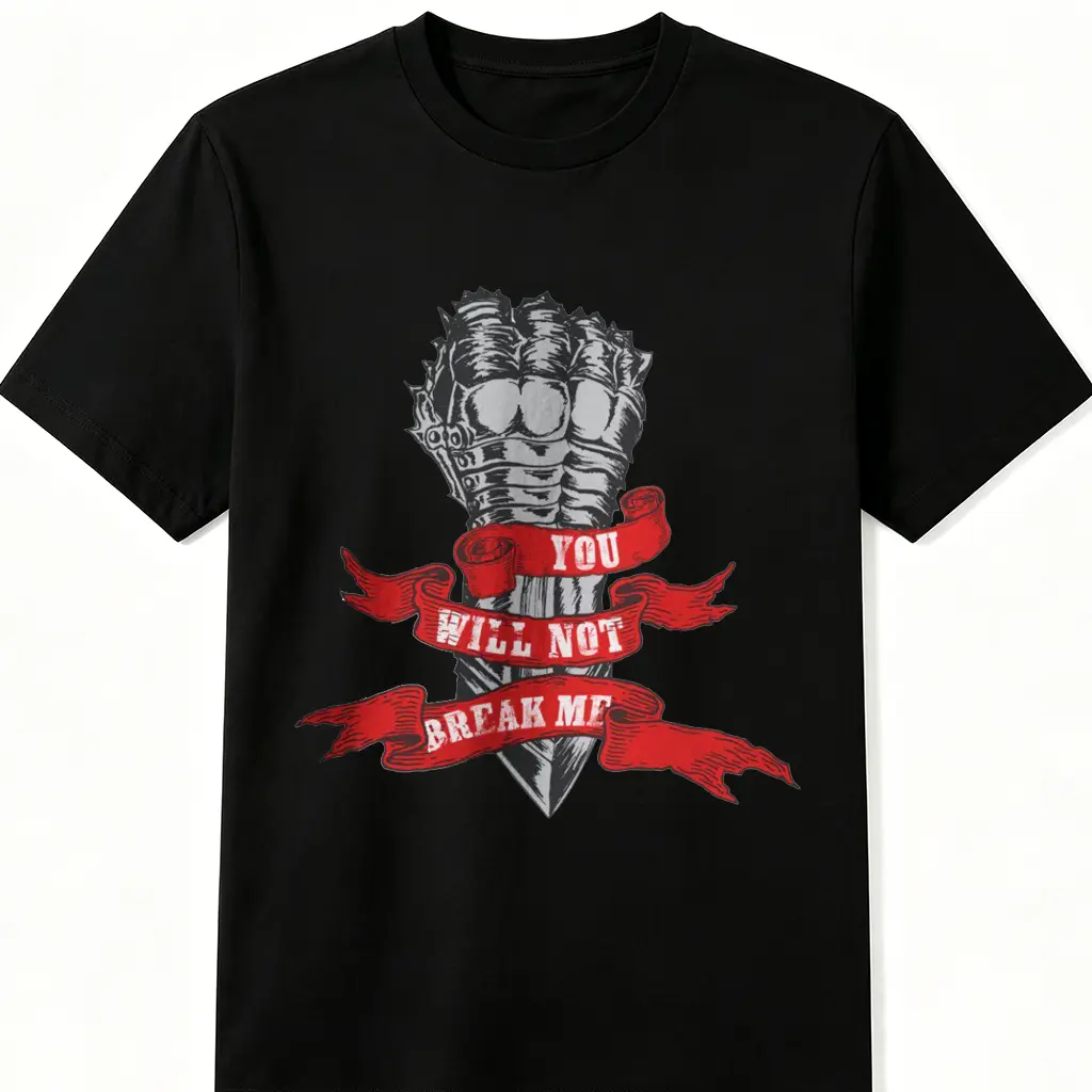 Dungeon Crawler Carl cotton men's Shirt Retro Princess Donut You Will Not Break Me graphic tees Sci Fi Book Classic Gift y2k Top Trending Casual DCC