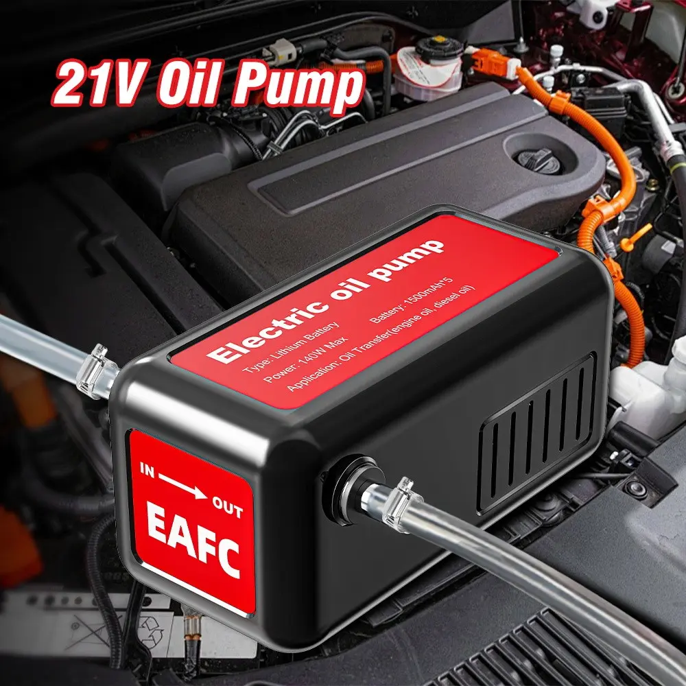 Portable Fluid Extraction Tool, USB Rechargeable Wireless Oil Pump, High Power Strong Suction, Car Suv Motorcycle Repair Helper, Gift Idea
