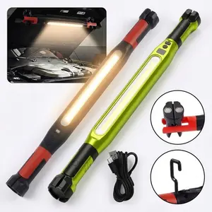 Yobis 2026 New Magnetic Engine Hood LED Inspection Light - Auto Repair Work Light, Super Bright Rechargeable Magnetic LED Mechanic Light, Rechargeable Auxiliary Lighting Tool for Professional Technicians, Specially Designed for Auto Repair and Garage Use