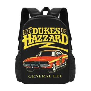 Dukes Of Hazzard Backpack Fashion Travel Backpack Laptop Backpack 16ch Simple And Large Capacity