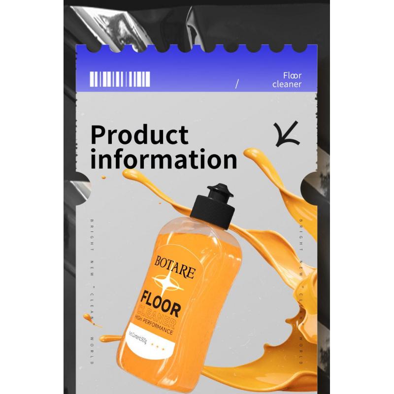 BOTARE Enzyme-Powered Mop Soap - Long-Lasting Scent Floor Cleaner, Deep Cleans with No Residue, Fast Drying & Pet/Kid-Safe for All Floors, Works with Mops, Steam Mops & Sprayers