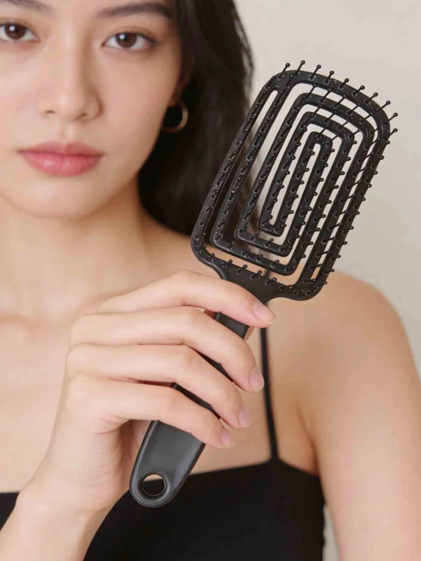 Portable Rake Comb for Women, Massage Hair Root Lifter Brush, Boar Bristle Comb, Best Selling Portable Hair Care Tool, Comb Design