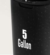 Glass Qtip Holder Dispenser - 10 oz Clear Canister Apothecary Jar, Bathroom Vanity Storage Organizer Set for Cotton Swabs, Pads, Floss Picks, Small Contain