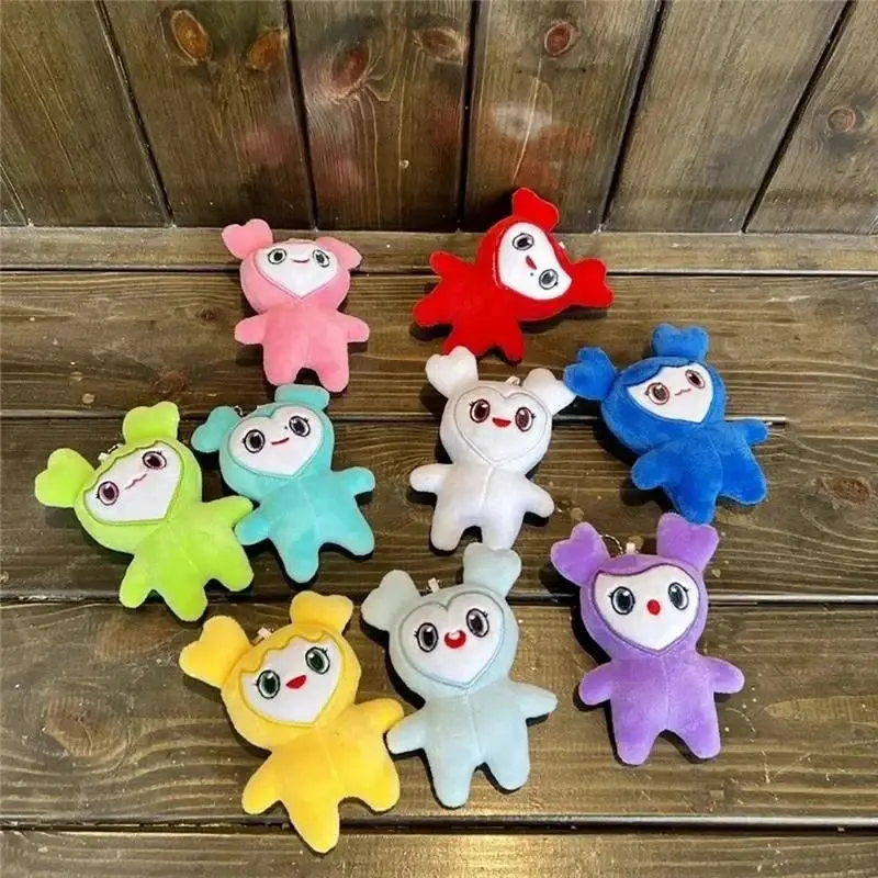 Korean Super Star Cartoon Animal Plush Keychain Charm - Cute Soft Keychains, Decorative Fan Gift for Home & Festive Supplies