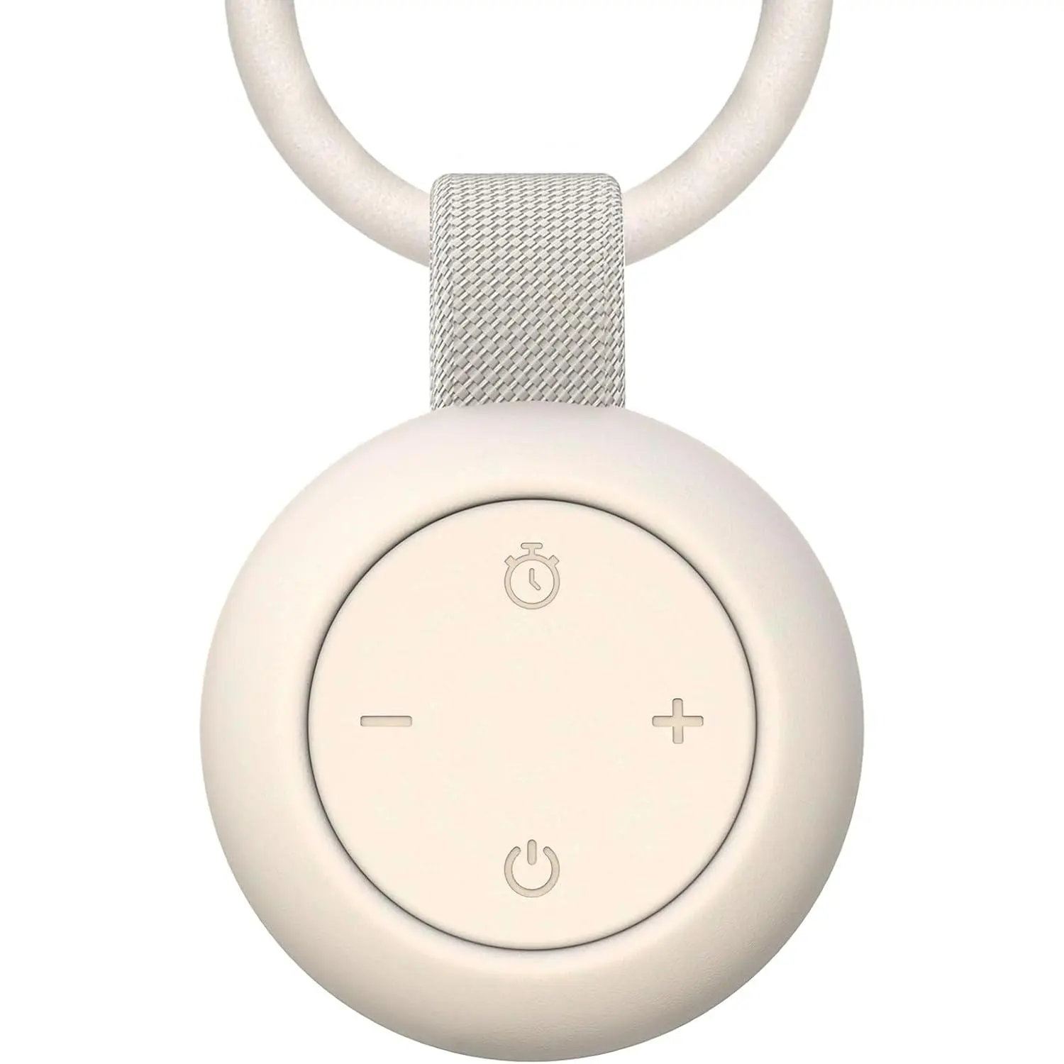 Portable Baby Sound Machine - 12 Soothing Sounds, White Noise, Timer Function, 15-Hour Battery Life, Clip-On Design for Baby Stroller, Travel-Friendly Home Supply Gift