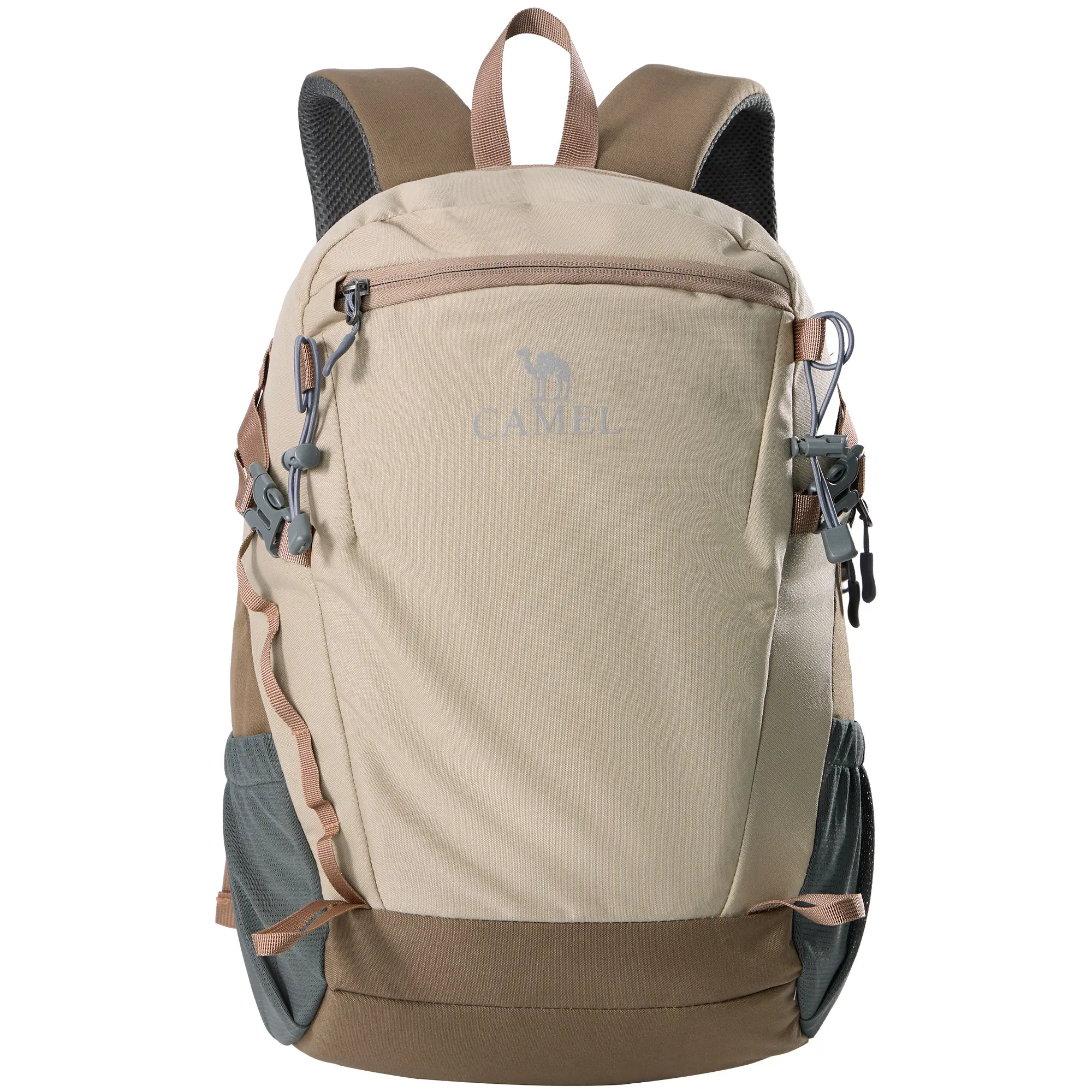 Camel 19L Lightweight Travel Backpack for Students and Hikers – Unisex Outdoor Daypack in Multi-Color Nylon