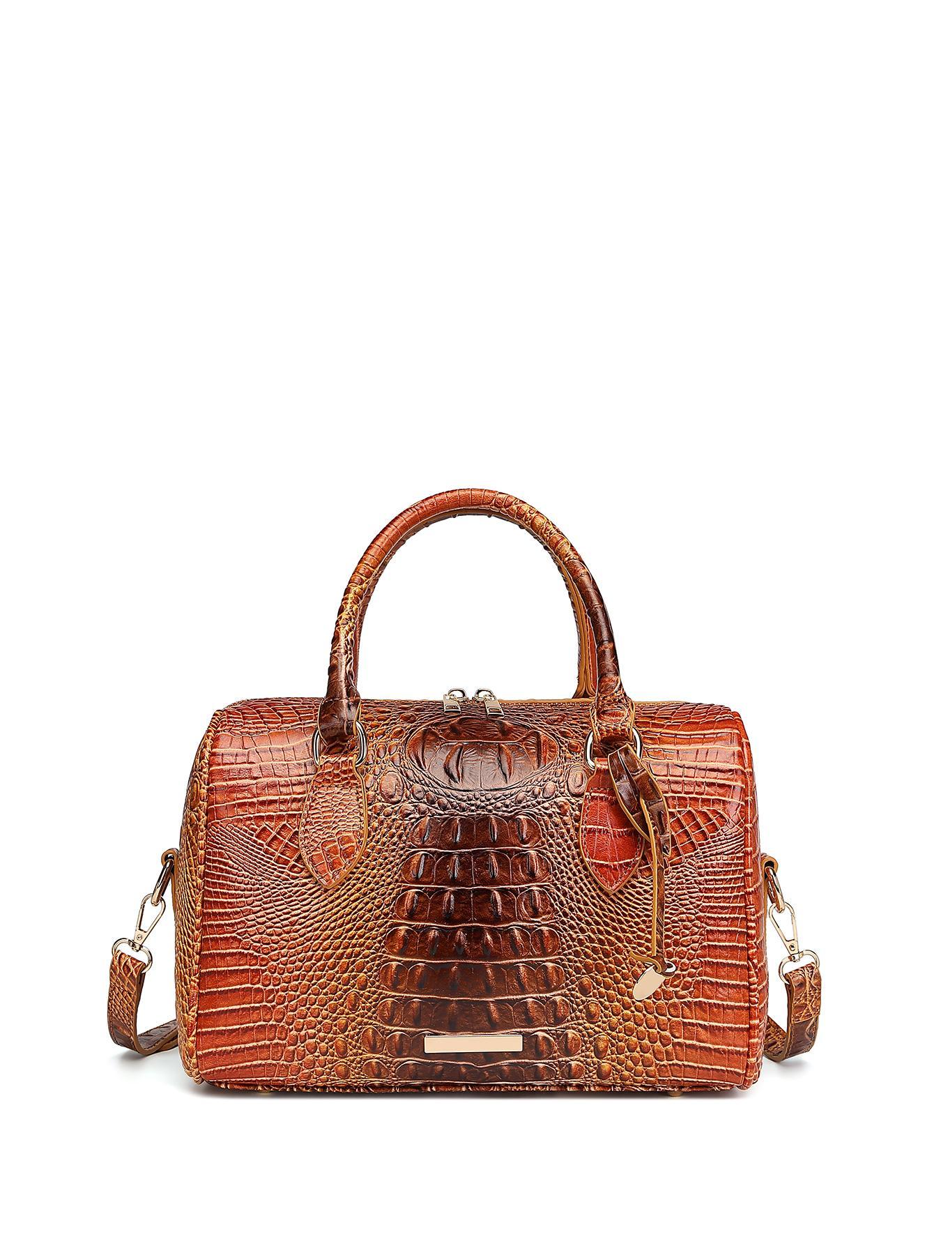 Fashionable Tote Bag, Vintage Ombre Design Classic Shoulder Bag for Women