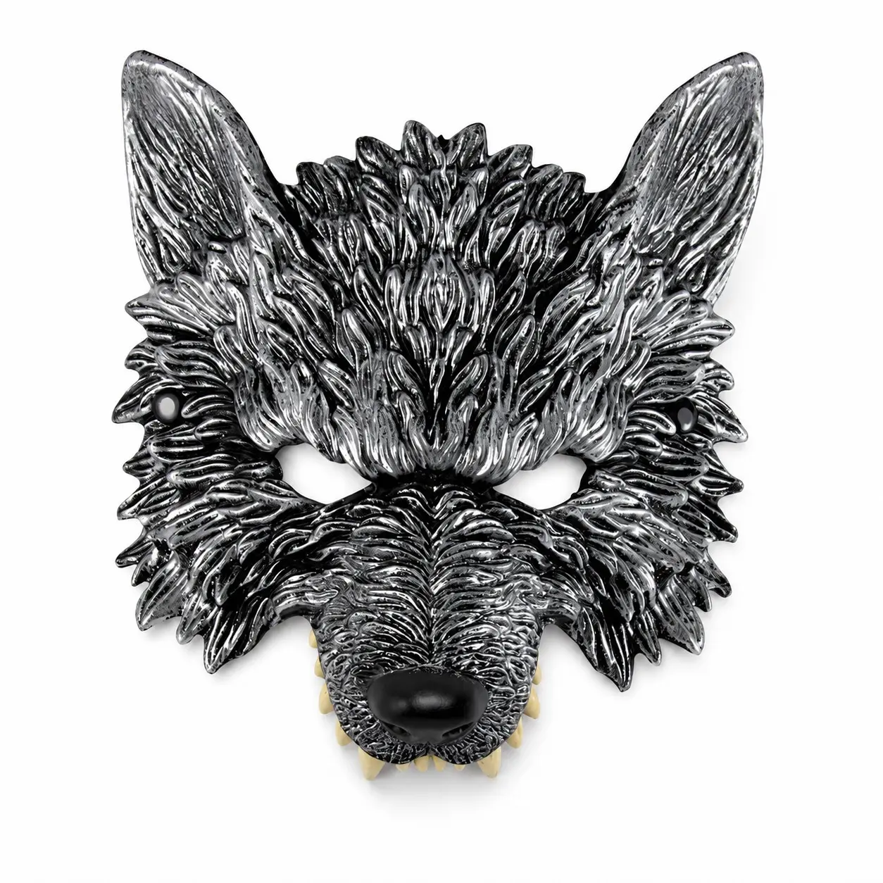 Scary Realistic Wolf Mask, 3D Lightweight Werewolf Cosplay Mask for Halloween, Horror Costume Party Mask for Adults, Mask Design